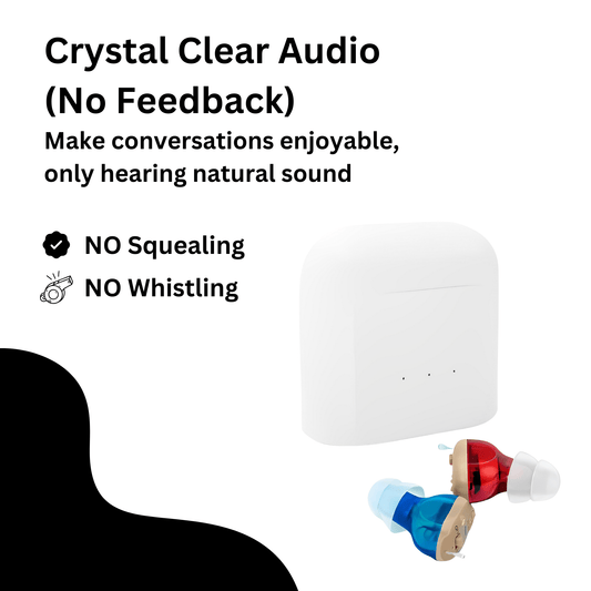 HearWithUs™ CIC Invisible Rechargeable Hearing Aid - HearWithUs